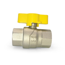 Wholesale China Manufacturer Durable Stainless Steel Nut Butterfly Handle Gas Brass Ball Valve